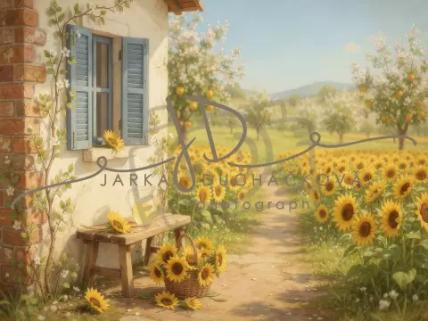 Domek ve slunečnicích 8