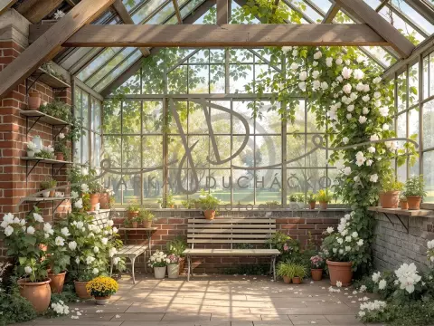 Fotopozadí - Jarní skleník 8 Fotopozadí - Jarní skleník 8