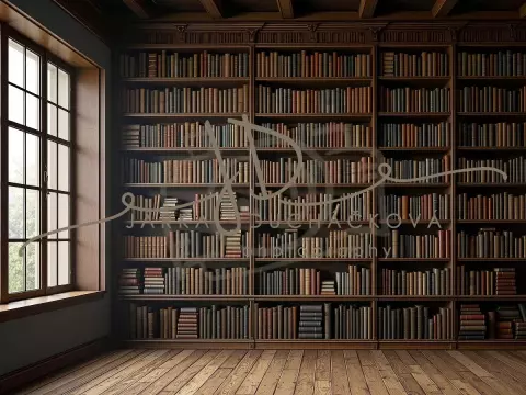 Fotopozadí - Knihovna 8 Fotopozadí - Knihovna 8