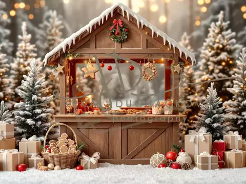 Fotopozadí - Stánek s perníčky 9