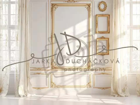 Fotopozadí - Stěna se zlatem 9