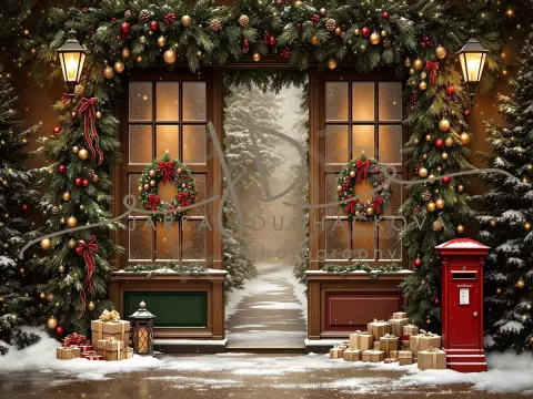 Fotopozadí - Vánoční se schránkou 9