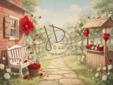 Zahrada s růžemi 9