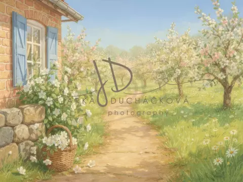 Domek v rozkvetlém sadu 2