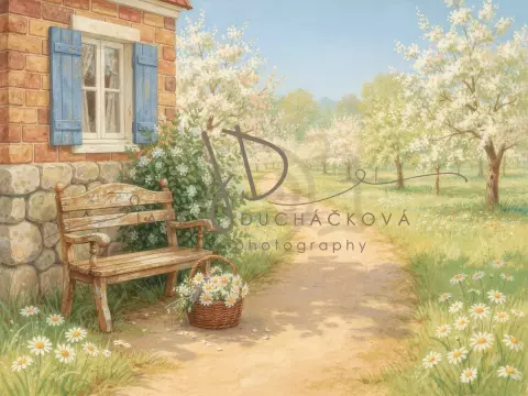 Domek v rozkvetlém sadu 4