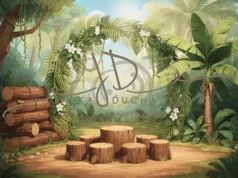 Džungle malovaná 9