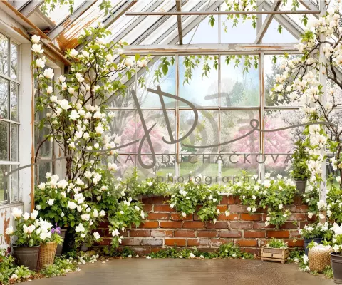 Vinyl pozadí SKLENÍK 240x200cm Vinyl pozadí SKLENÍK 240x200cm