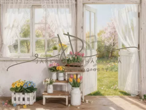 Jarní květinová scéna 11