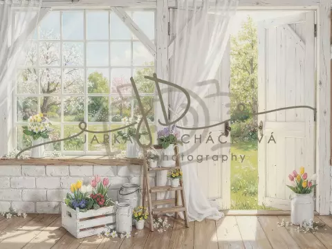 Jarní květinová scéna 12