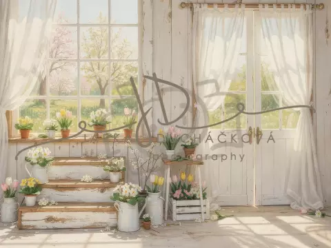 Jarní květinová scéna 13