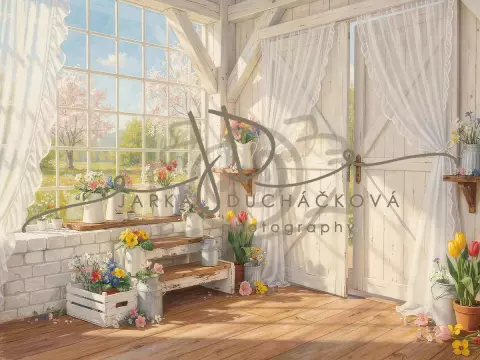 Jarní květinová scéna 15