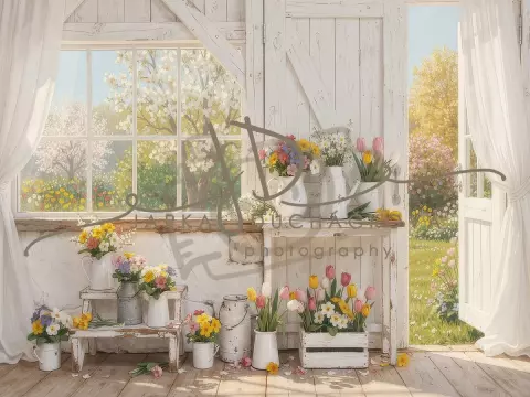 Jarní květinová scéna 16