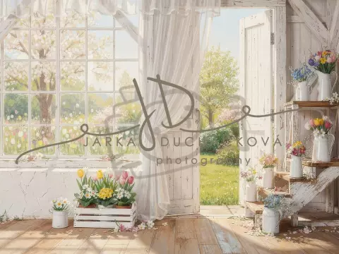 Jarní květinová scéna 17