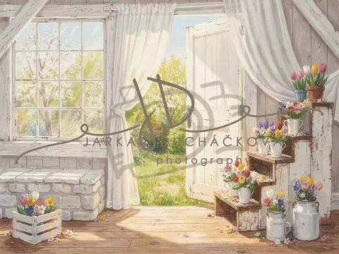 Jarní květinová scéna 20 Jarní květinová scéna 20