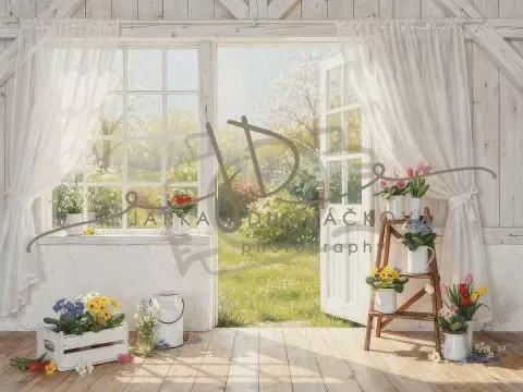 Jarní květinová scéna 28 Jarní květinová scéna 28