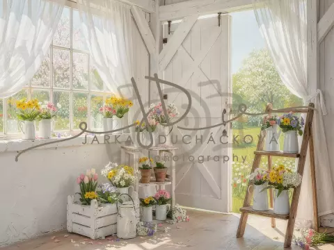 Jarní květinová scéna 4