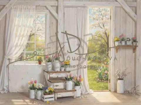 Jarní květinová scéna 6