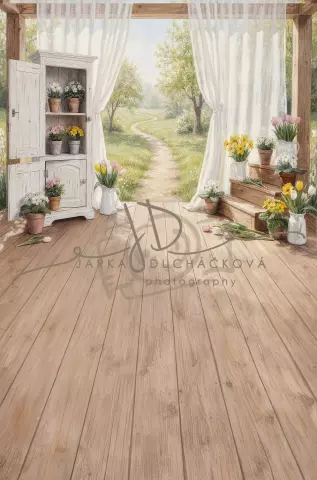 Jarní scéna s květinami SPOJENÁ 10