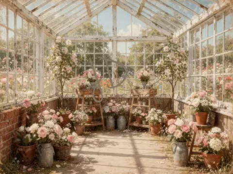 Skleník květinový 5