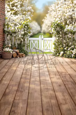 SPOJENÉ pozadí - Zahradní koutek 15