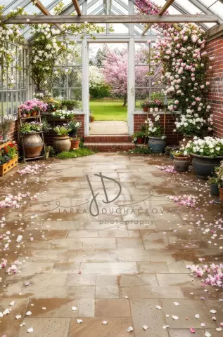 SPOJENÉ pozadí - Zahradní koutek 9