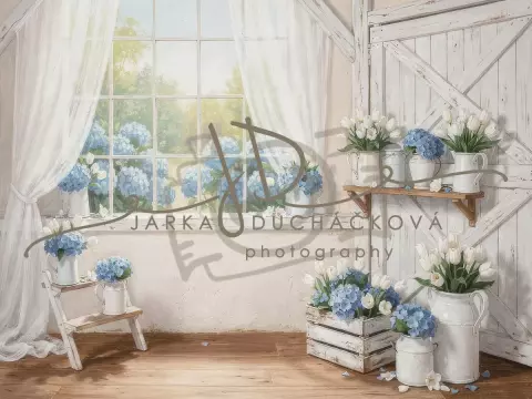 Stodola s hortenziemi 11 Stodola s hortenziemi 11