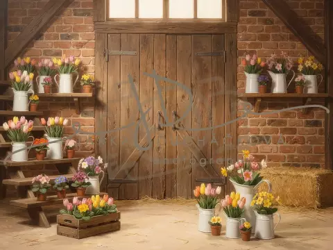 Stodola s květinami 22