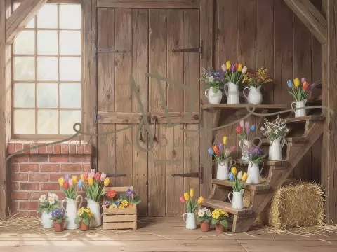 Stodola s květinami 25 Stodola s květinami 25