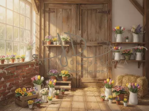 Stodola s květinami 32 Stodola s květinami 32