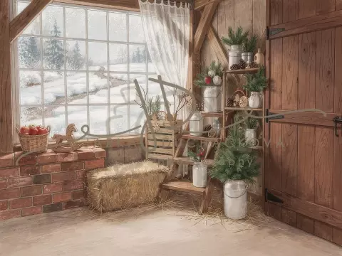 Stodola vánoční 1