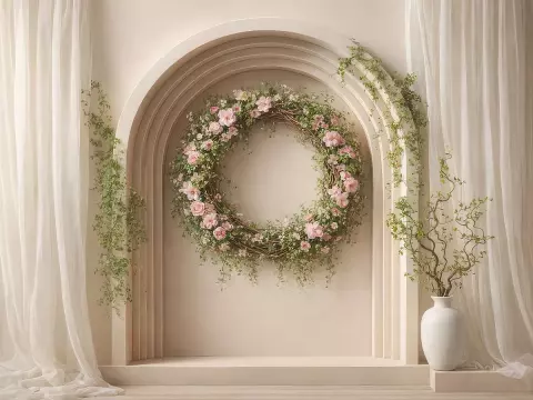 WALL oblouk přírodní 2