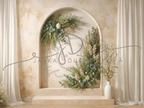 WALL oblouk přírodní 27