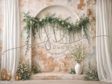 WALL oblouk přírodní 28