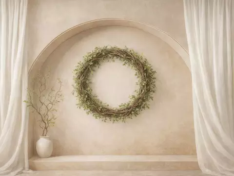 WALL oblouk přírodní 3