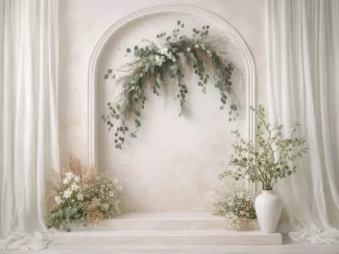 WALL oblouk přírodní 4