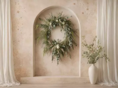 WALL oblouk přírodní 8