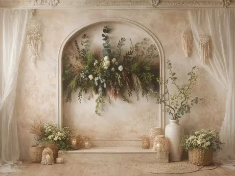 WALL oblouk přírodní 9