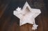 Hvězda - mísa - vědro bílá patina hladká