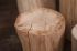 Dřevěný špalek dekorační  - stoleček/stolička/podnos MAXI