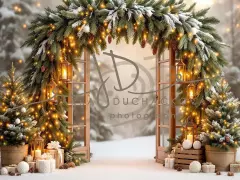 Fotopozadí - Brána v lese 1