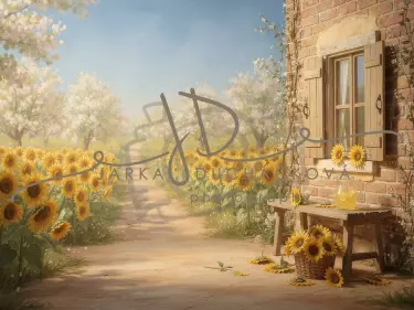 Domek ve slunečnicích 1