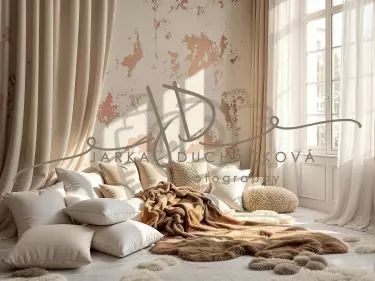 Fotopozadí - Pokoj s okny 1