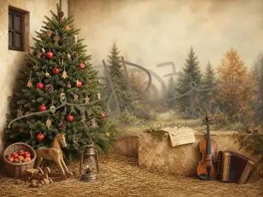 Vánoční venkov staročeský 1