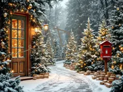 Fotopozadí - Vánoční se schránkou 10