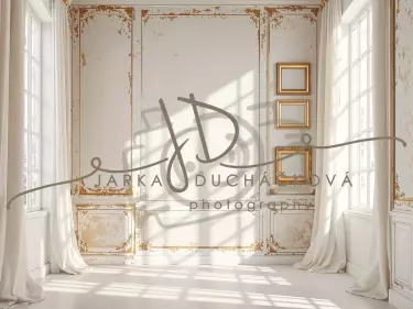 Fotopozadí - Stěna se zlatem 11