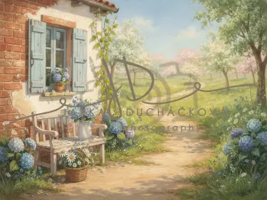 Domek s hortenziemi 12