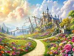 Fotopozadí - Pohádkový zámek 13