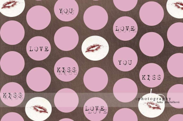 JD PHOTOGRAPHY  Fotopozadí - PUNTÍKY 86 KISS