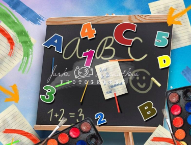 JD PHOTOGRAPHY  Fotopozadí - ŠKOLA - TABULE 12