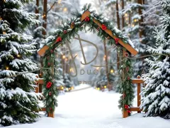 Fotopozadí - Brána v lese 14